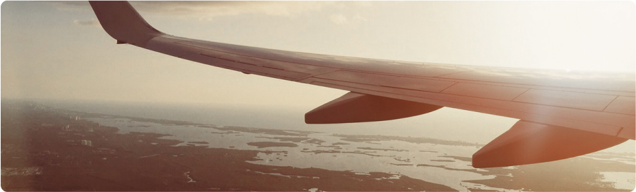 Image montrant l'aile d'un avion